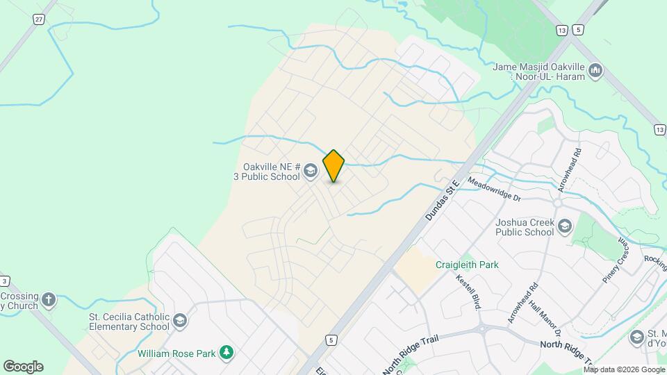 1208 Granary St Map and Location Details