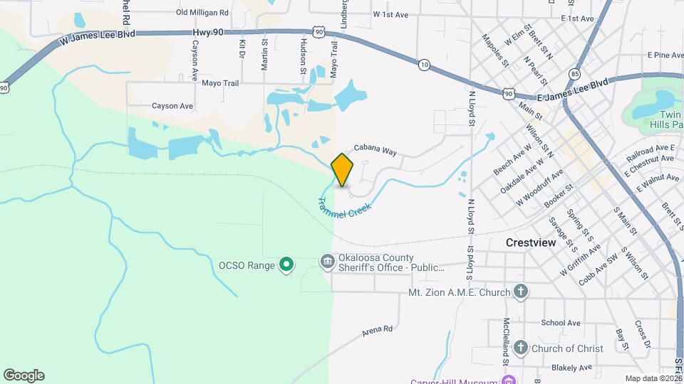 156 Cabana Way Map and Location Details