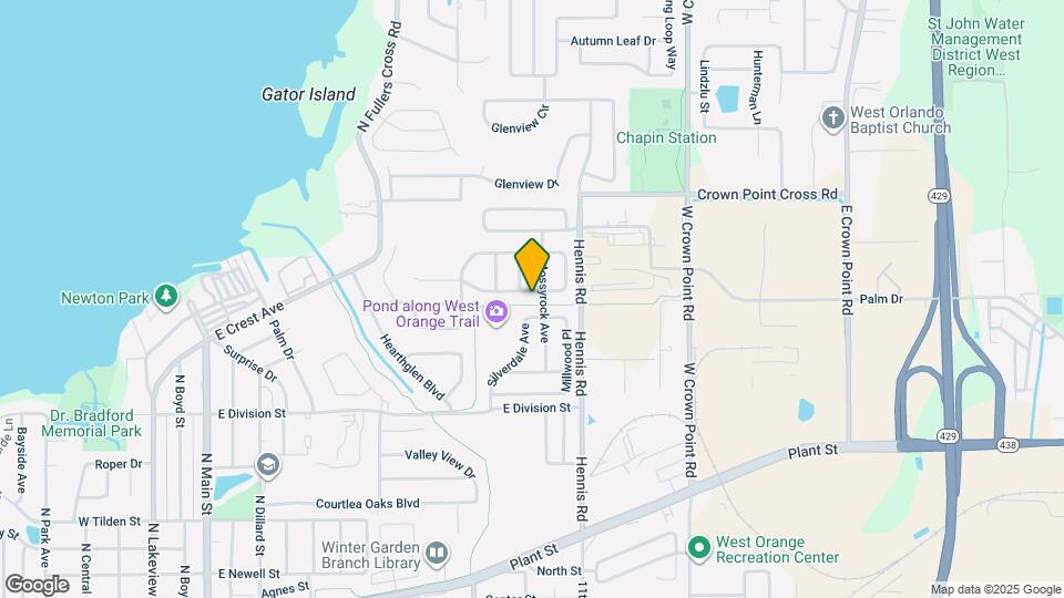 927 Meadow Glade Dr Map and Location Details