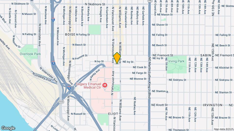 Cook Street Mapa y Detalles de la Ubicación