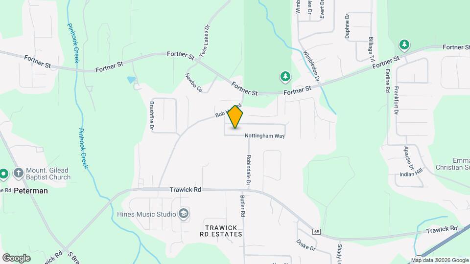 2705 Nottingham Way Map and Location Details