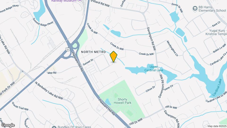 3604 Pineview Cir NW Map and Location Details