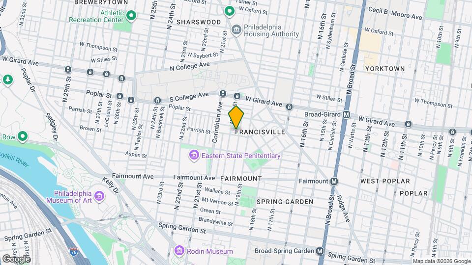 1933 Parrish St Map and Location Details
