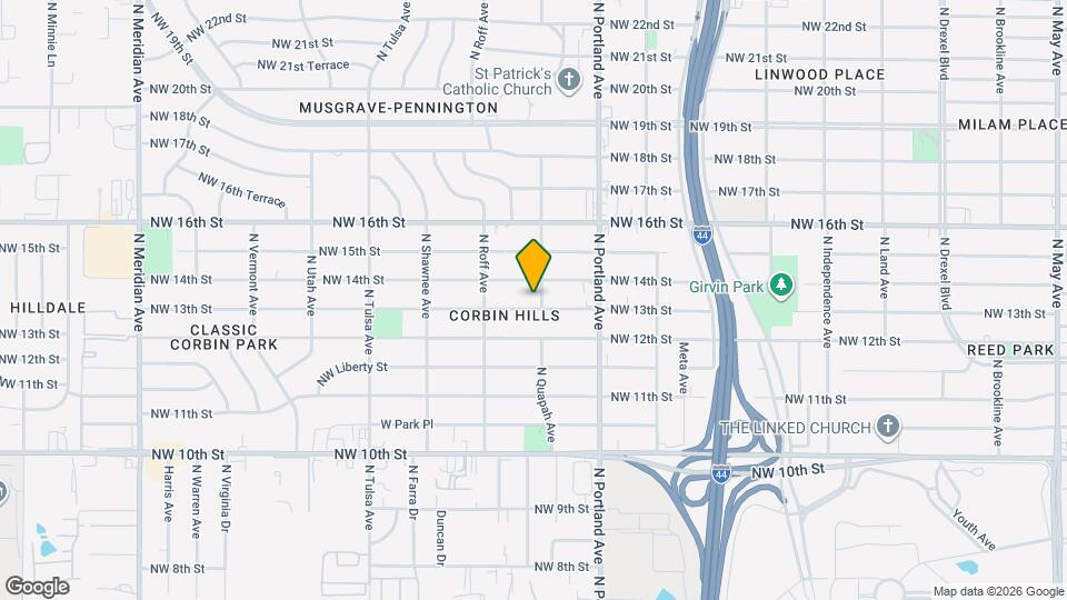 3805 NW 13th St Map and Location Details