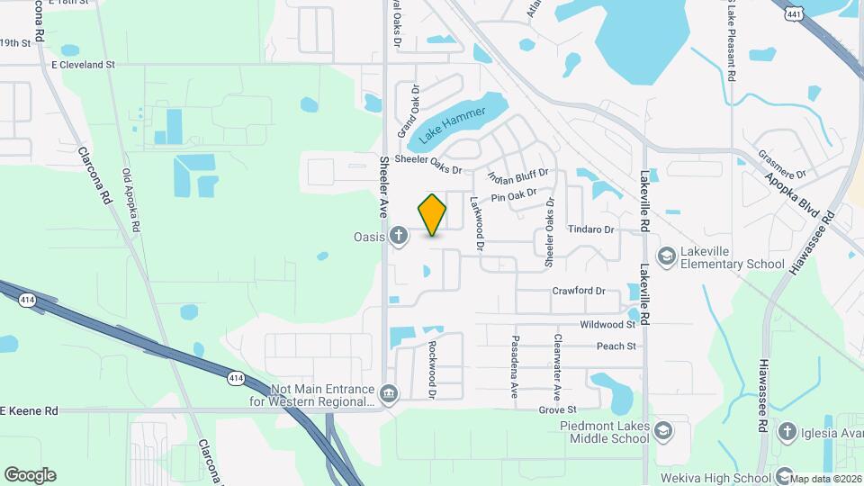 1266 Sheeler Hills Dr Mapa y Detalles de la Ubicación