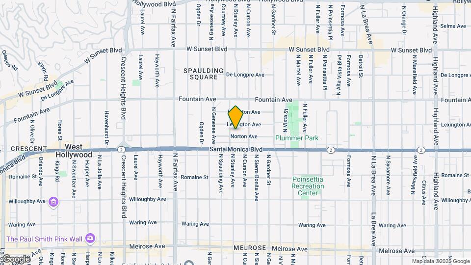119 - 7631 Norton Ave Map and Location Details