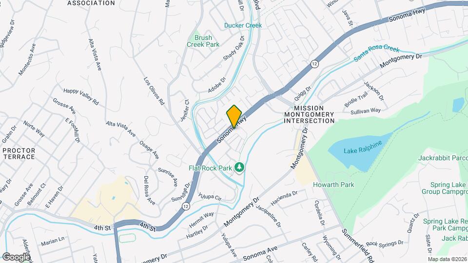 4053 Calloway Dr Map and Location Details