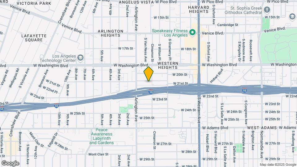 2336 W 21st St Mapa y Detalles de la Ubicación