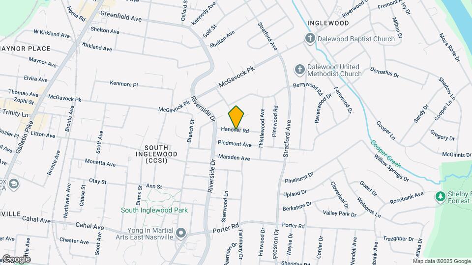 1708 Hanover Rd Map and Location Details