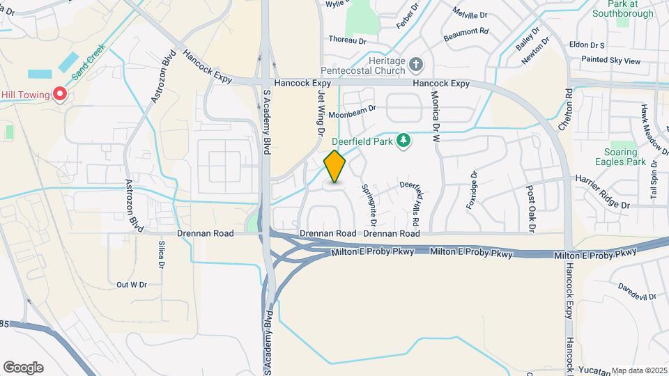 4028 Colony Hills Cir Map and Location Details