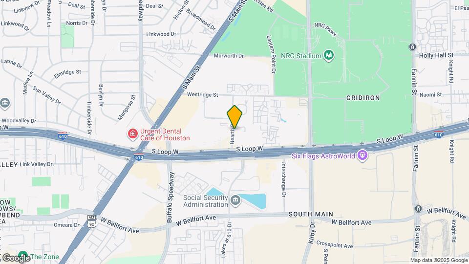 8515 Hearth Dr Map and Location Details