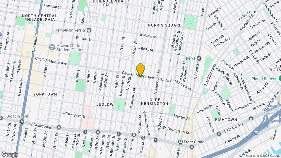 1646 N 4th St, Unit 1 Mapa y Detalles de la Ubicación