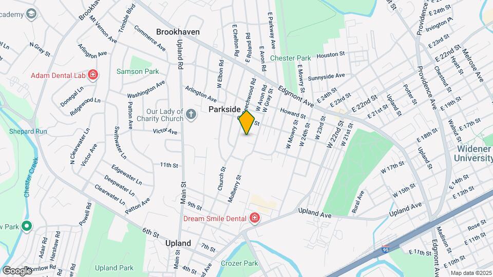 2625 Parkside Terrace Map and Location Details