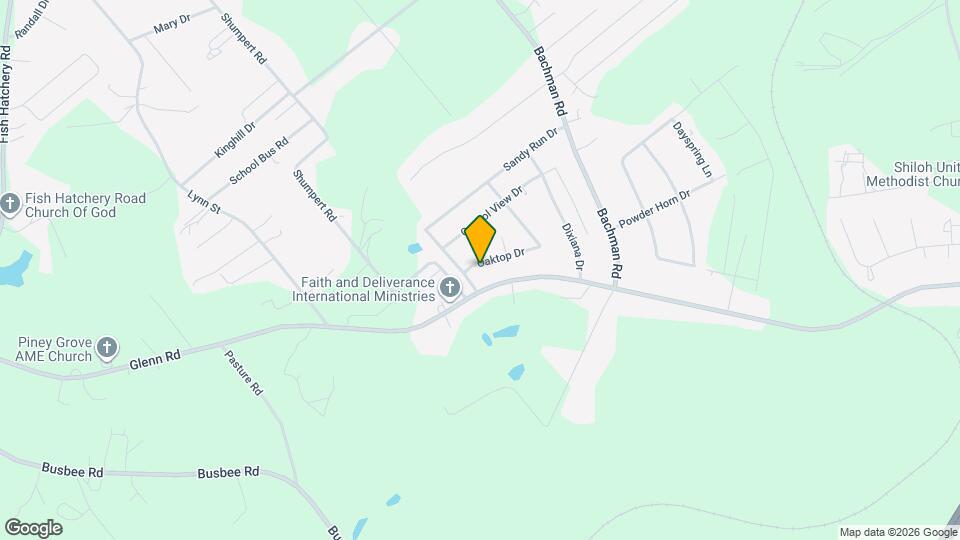 2144 Oaktop Dr Map and Location Details