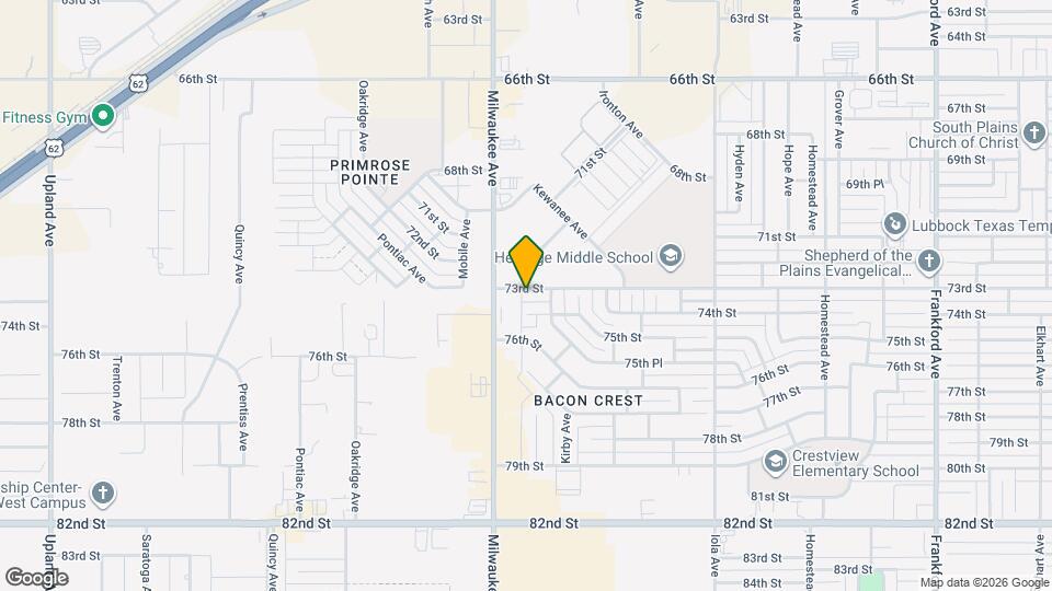 6307 73rd St Map and Location Details