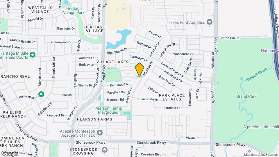 7430 Hidden Cove Ln Map and Location Details
