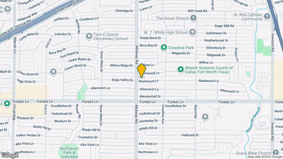 4215 Nashwood Ln Map and Location Details