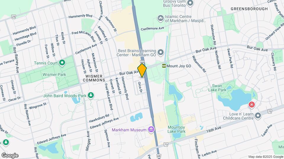 9582 Markham Rd Map and Location Details