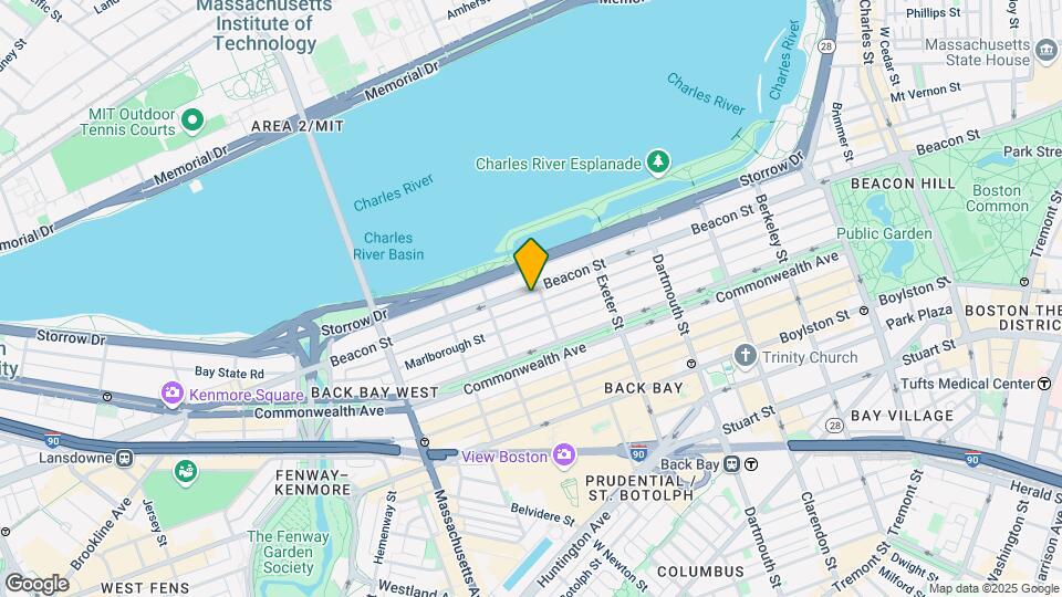 359 Beacon St, Unit 1 Map and Location Details