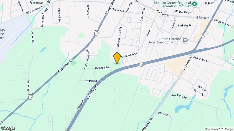 121 Marigny St Map and Location Details