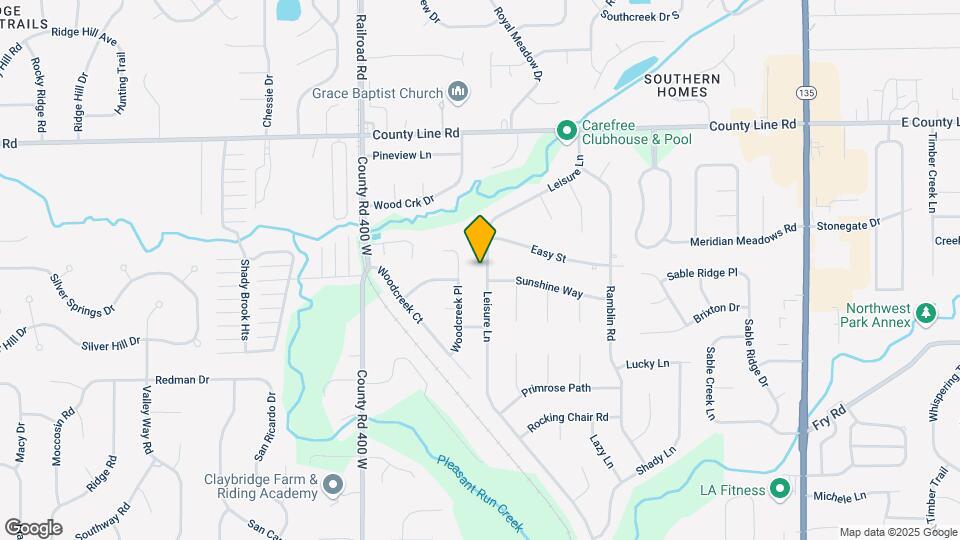 806 Leisure Ln Map and Location Details