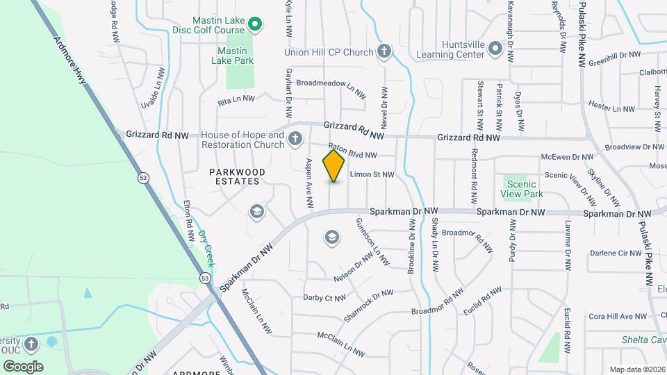 2508 Piney Branch Rd NW Map and Location Details