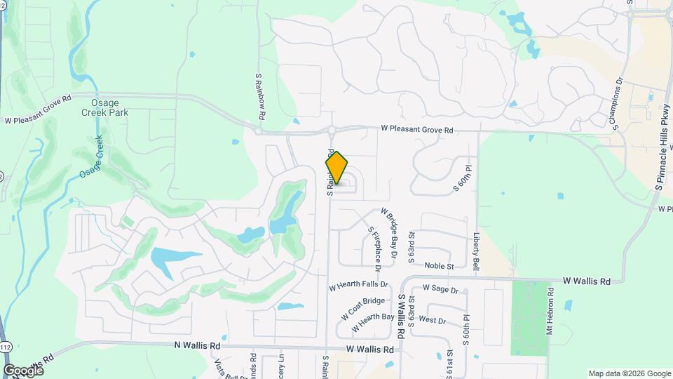 6521 W Knoll View Way Map and Location Details
