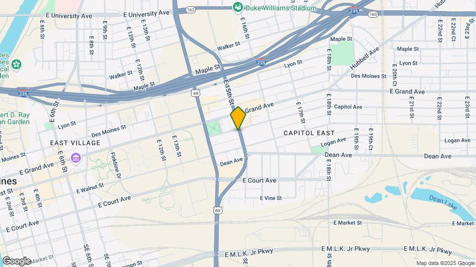 1453 Capitol Ave Mapa y Detalles de la Ubicación
