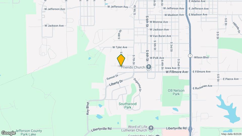 716 W Taylor Ave Map and Location Details