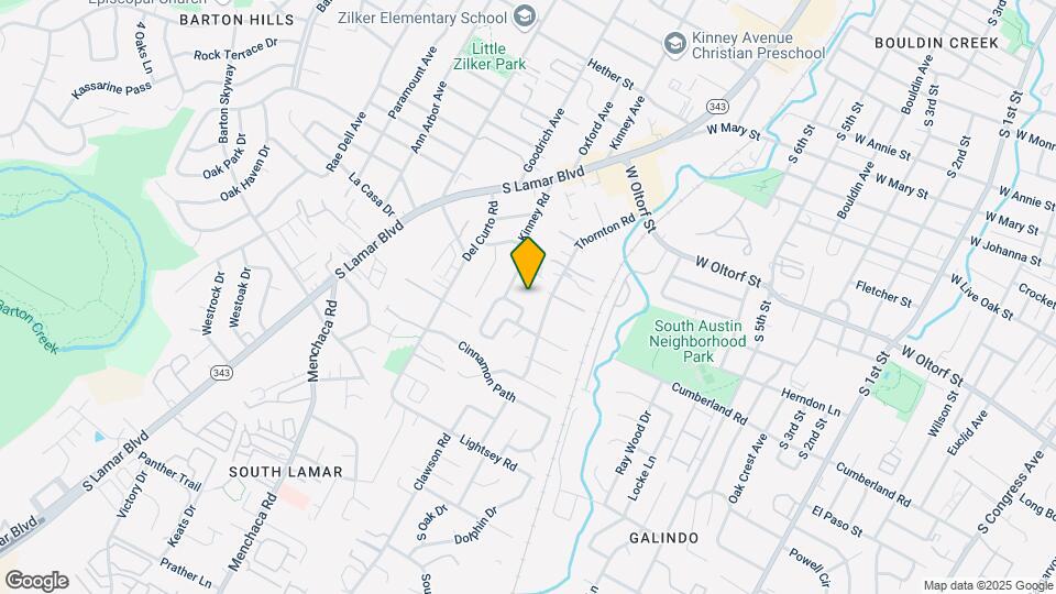 2411 Kinney Rd Mapa y Detalles de la Ubicación