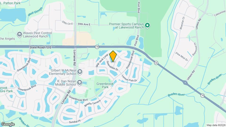 6246 Blue Runner Ct Map and Location Details