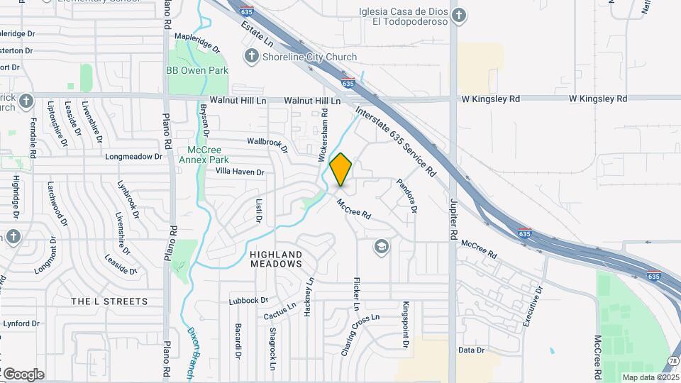 13246 Pandora Dr Map and Location Details