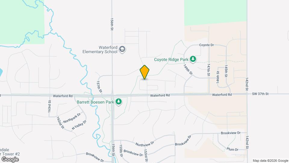 15302 Goldenrod Dr Mapa y Detalles de la Ubicación