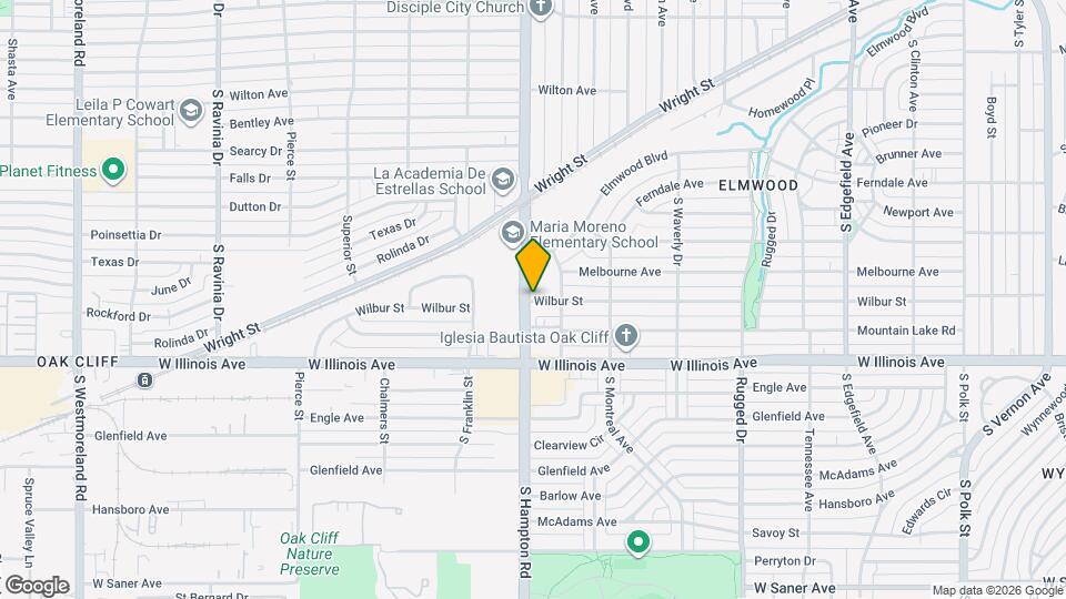 2314 S Hampton Rd Map and Location Details