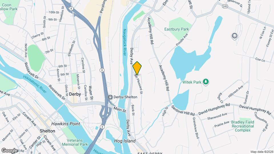 26 Mt Pleasant St Map and Location Details