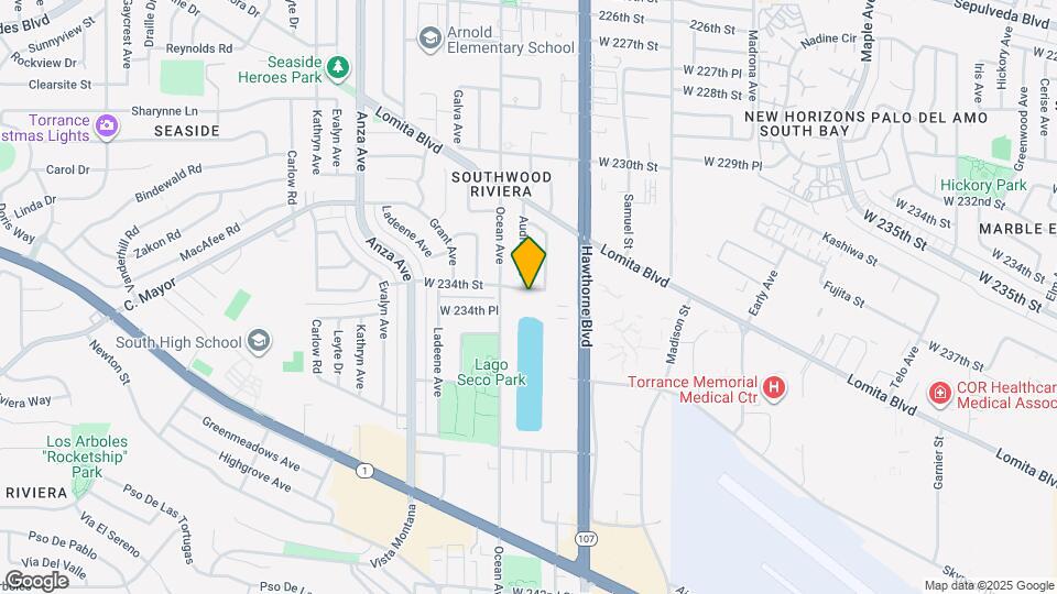 3860 W 234th St Map and Location Details