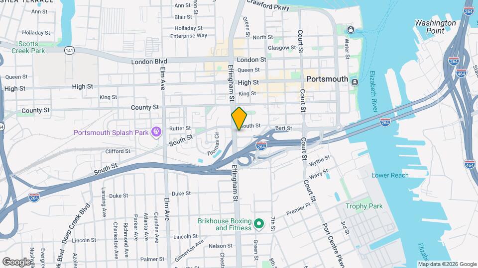 1021 Green St Map and Location Details