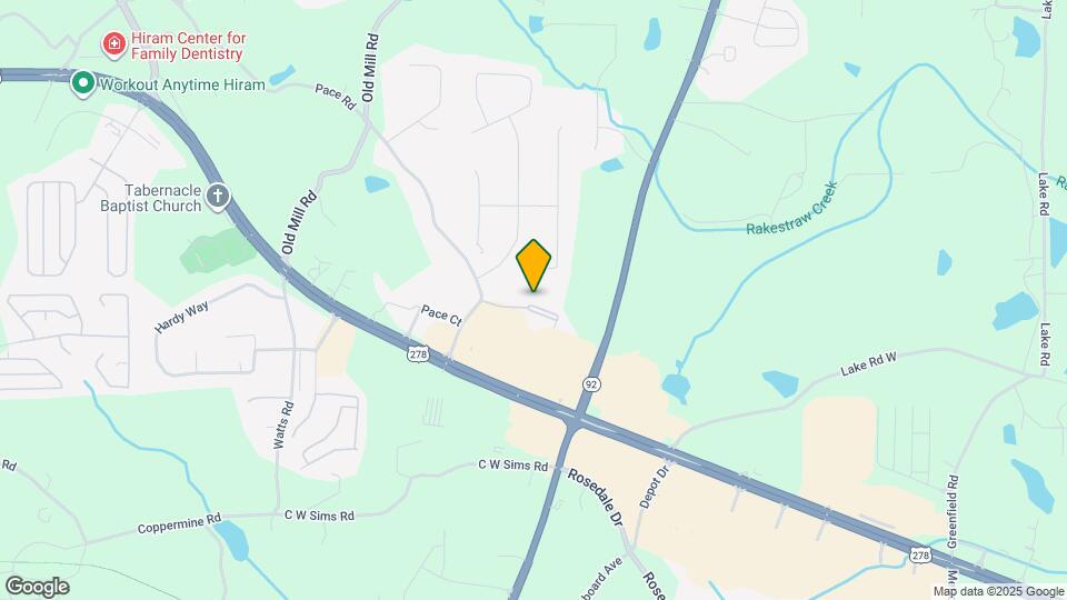 246 Hiram Terrace Map and Location Details