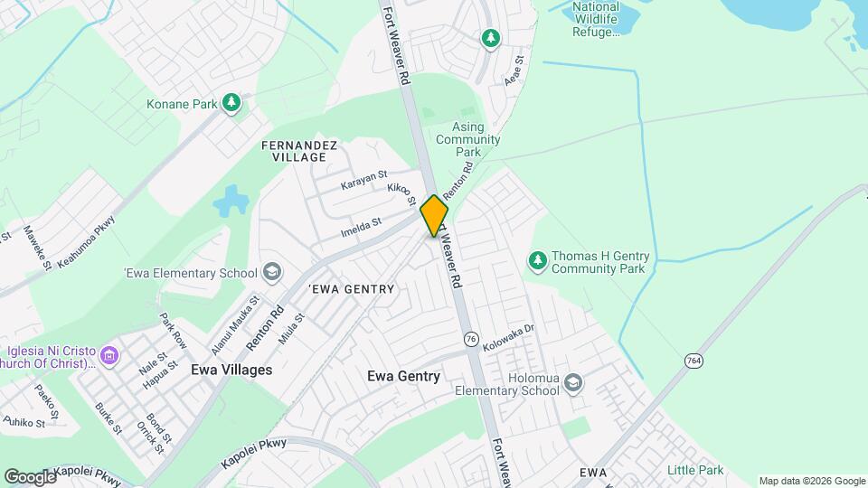 91-1345-1345 Puamaeole St Map and Location Details