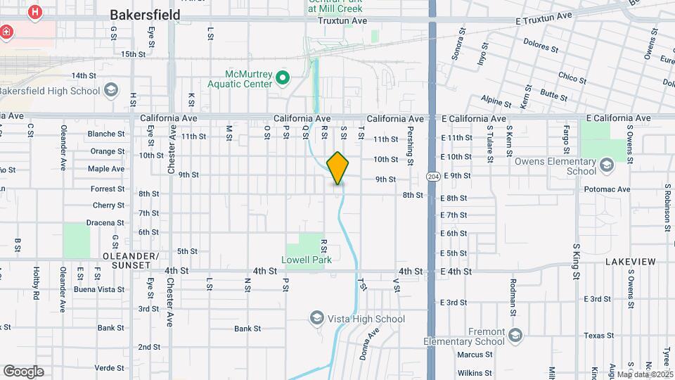 612 8th St Map and Location Details