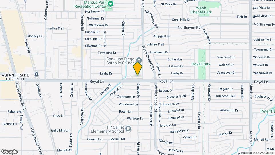 3149 Royal Ln Map and Location Details