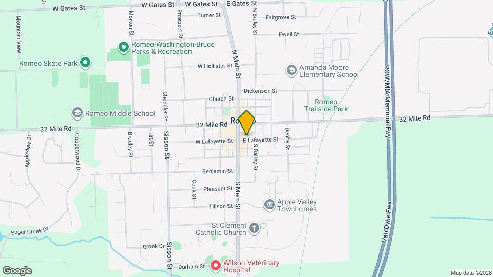 133 S Main St, Unit 133 South Main Apartment B Map and Location Details