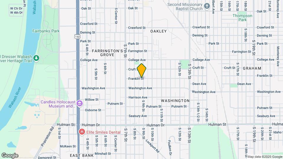 1301 S 9th St Mapa y Detalles de la Ubicación