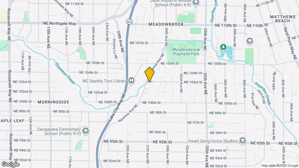 2707 NE 103rd St Map and Location Details