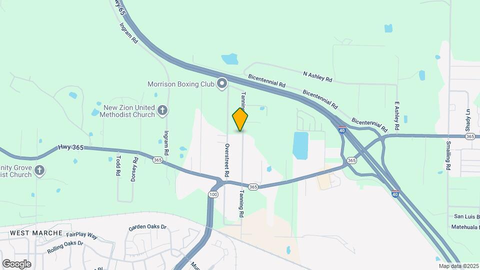 14509 Tanning Rd Map and Location Details