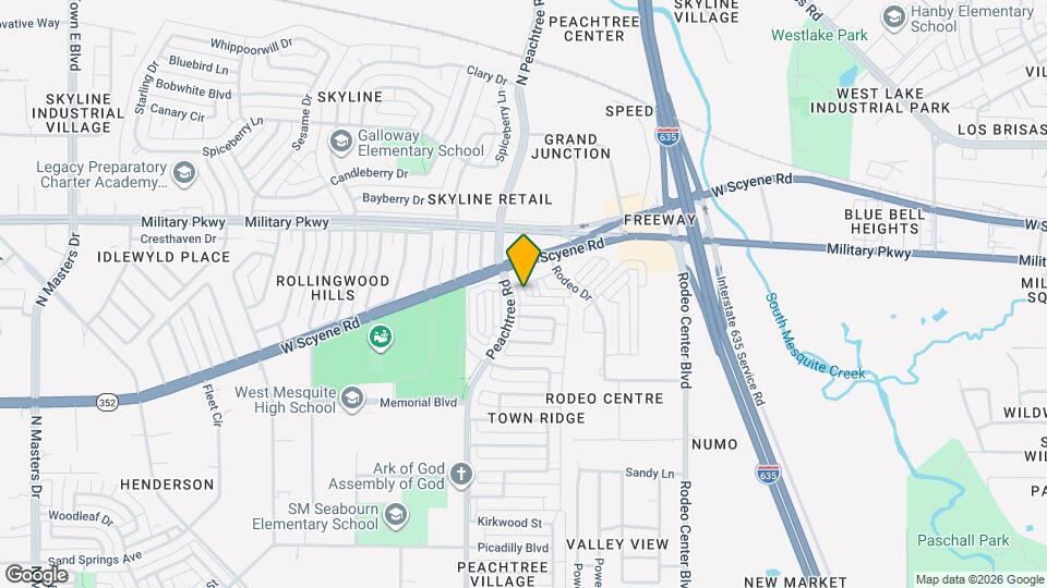 2216 Palomino St Map and Location Details