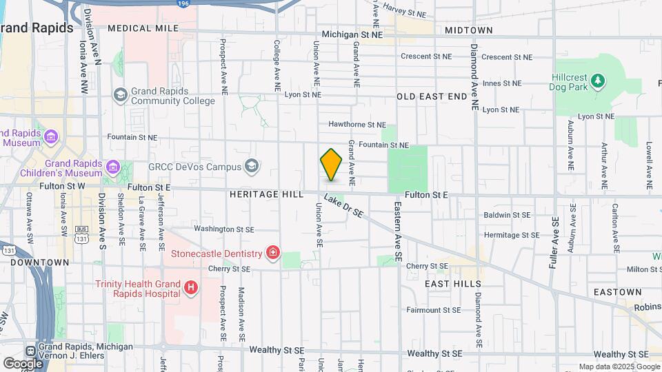 619 Fulton St E Map and Location Details