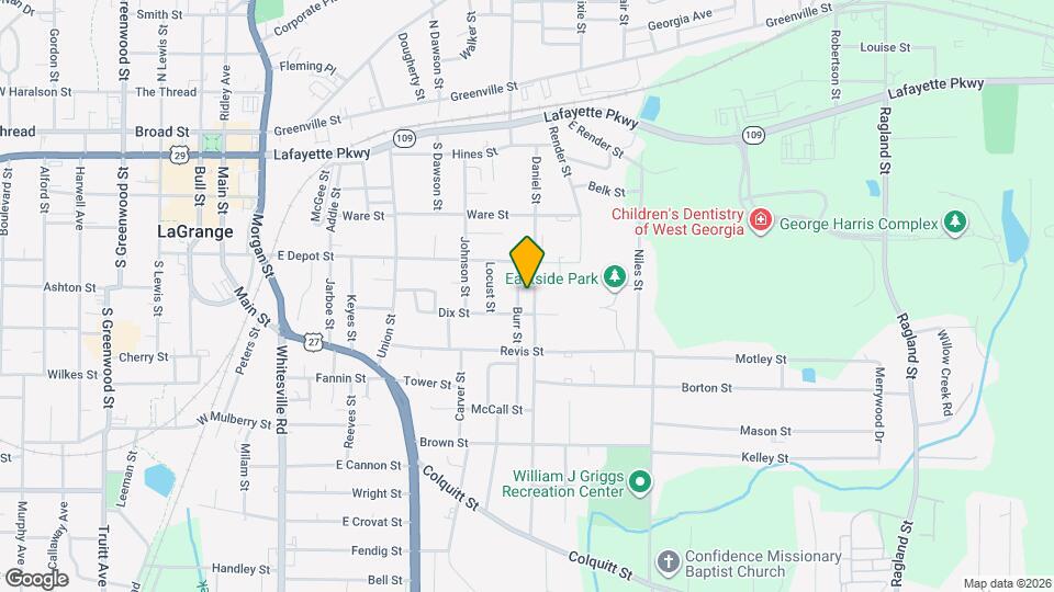 324 Daniel St Map and Location Details