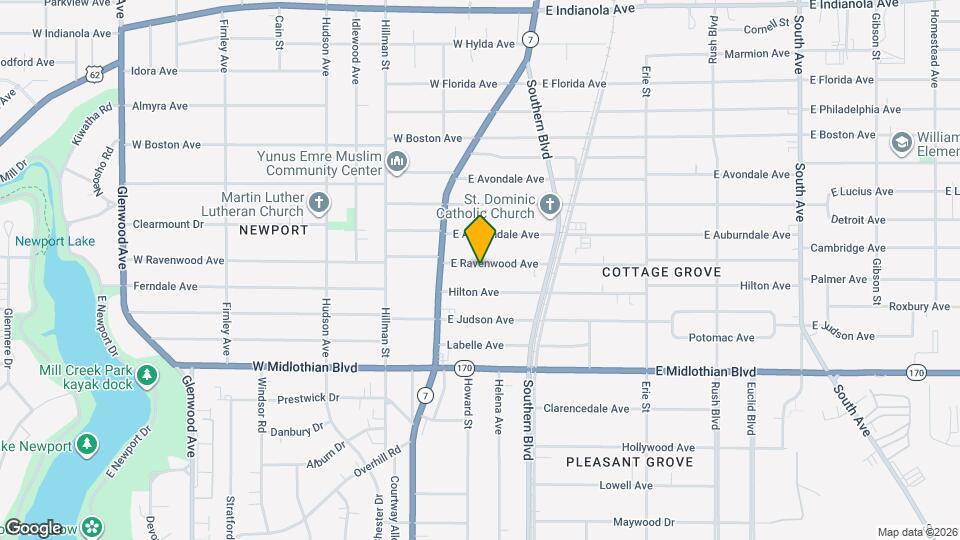 35 W Ravenwood Ave Mapa y Detalles de la Ubicación