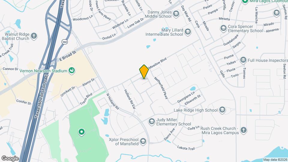 4405 Vista Glen Ct Mapa y Detalles de la Ubicación